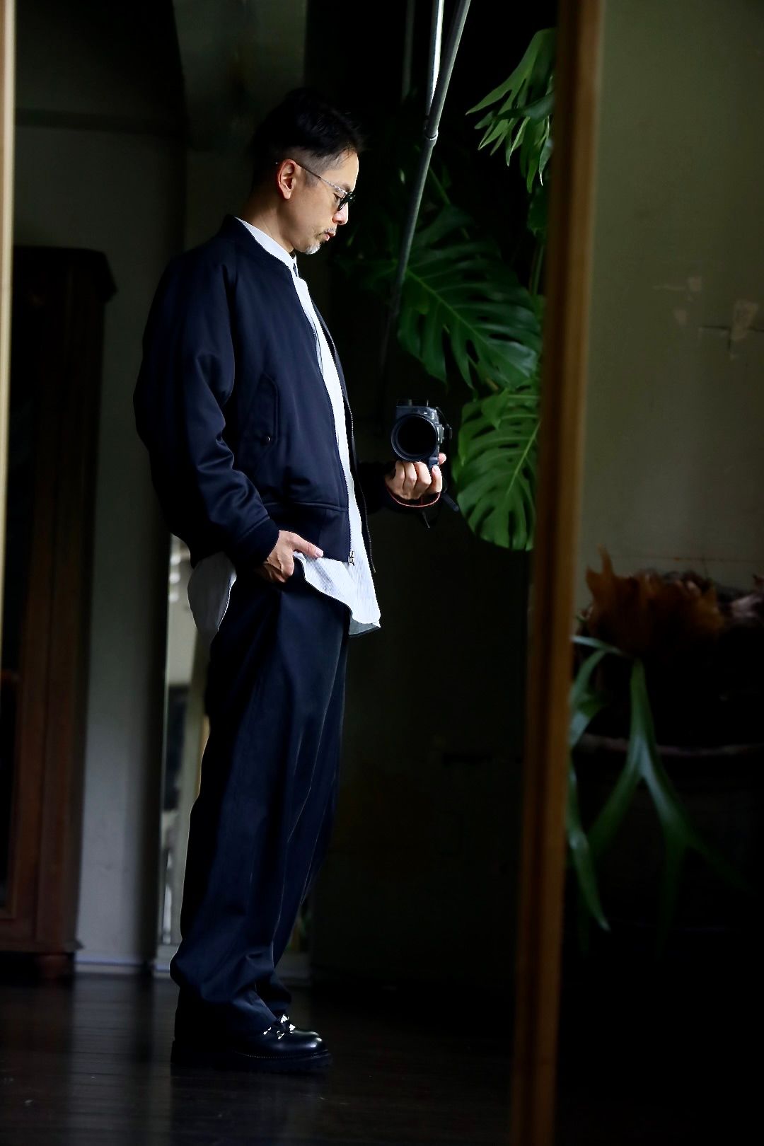 A.PRESSE - アプレッセ Silk Padding Jacket(24AAP-01-31H)D