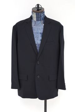 グラフペーパー 26AW Wooly Cotton Twill Single Jacket(GM263-20046B)BLACK☆8月1日(土)発売！
