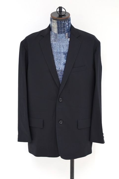 グラフペーパー 26AW Wooly Cotton Twill Single Jacket(GM263-20046B)BLACK☆8月1日(土)発売！
