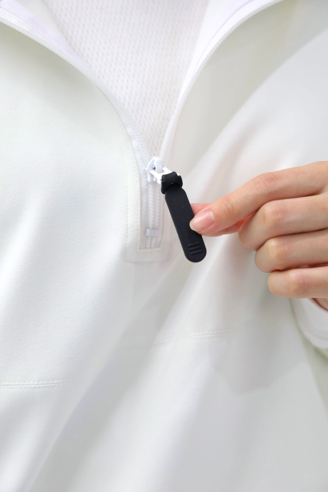 S.F.C 25FW エスエフシー HALF ZIP JACKET (SFCFW25J08)White