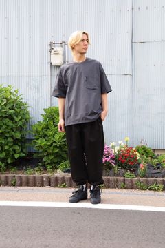 COMME des GARCONS エステルハイゲージ天竺TシャツStyle 2024.4.30