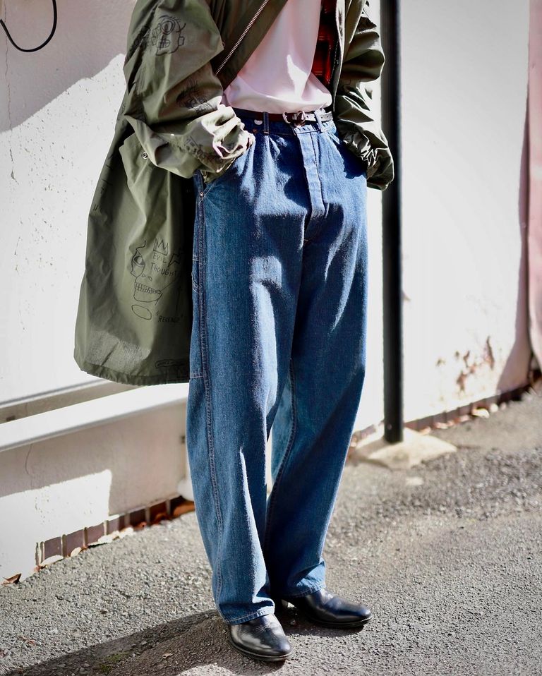 A.PRESSE - アプレッセデニムDenim Painter Pants(23SAP-04-08M)INDIGO 