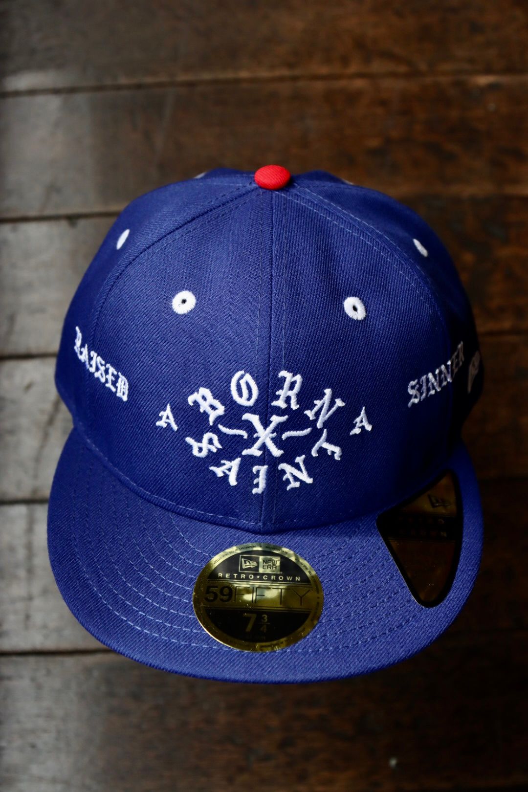 ©SAINT M×××××× - セントマイケル24SS BORN SAINT BR_CAP  (SM-YS8-0000-C14)BLUE☆4月6日(土)10:00発売！ | mark