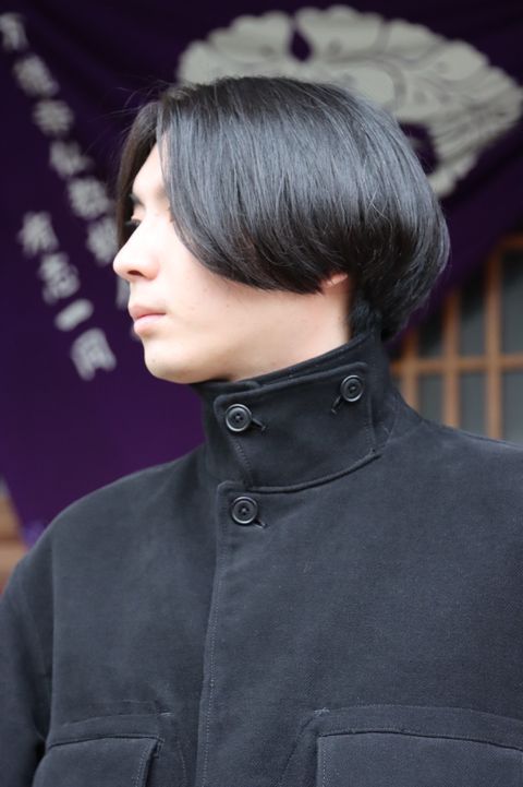 YOKE MILITARY FIELD JACKET"BLACK"style