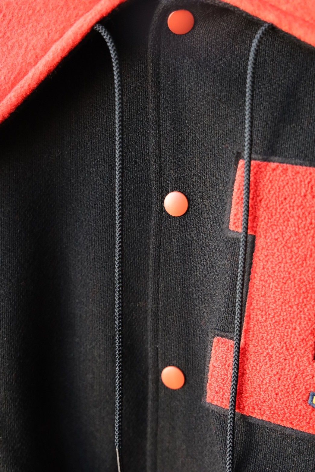 doublet 25SS PETAL MOUTH HOOD VARSITY JACKET(25SS10BL209)BLACK☆1月11日(土)発売！