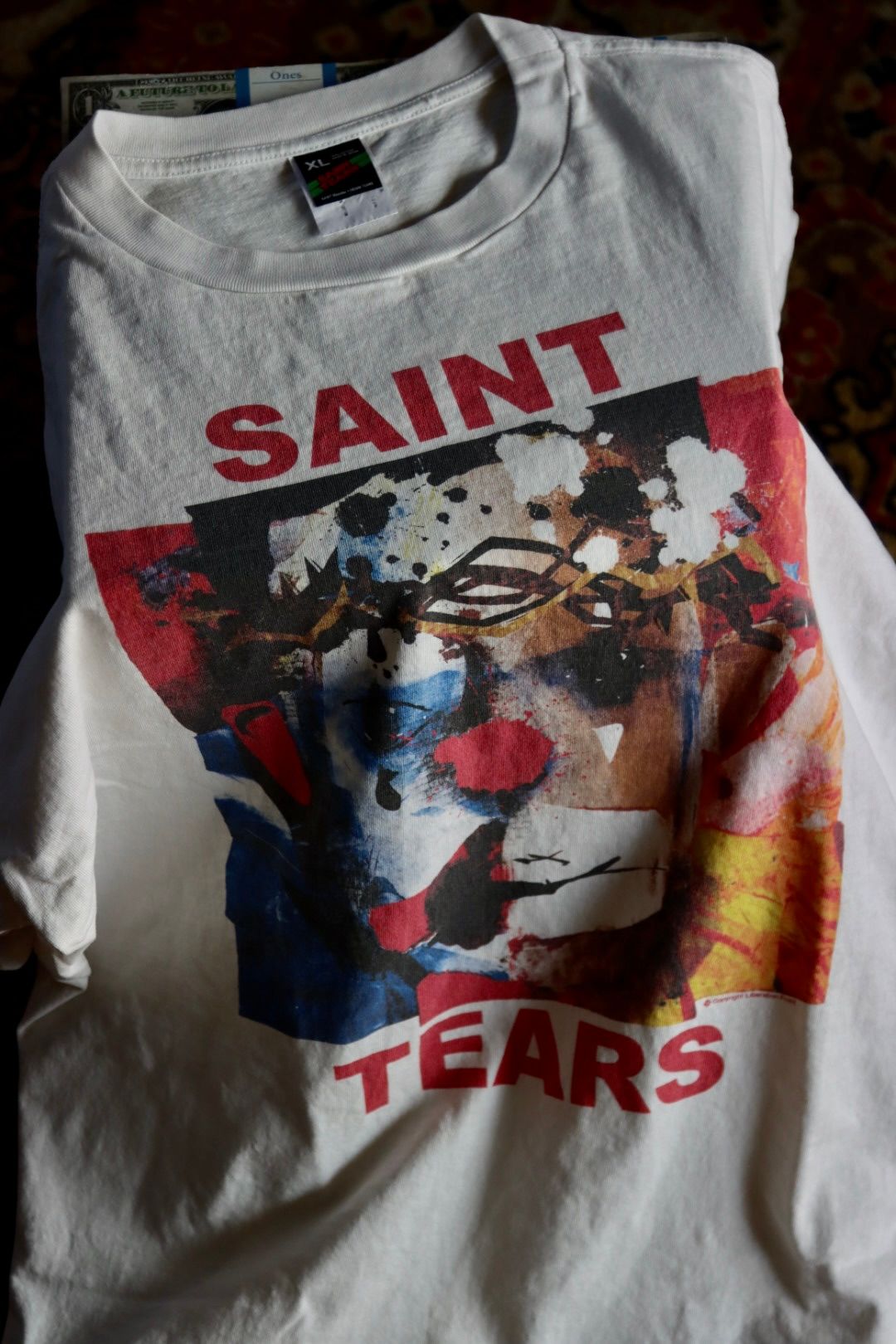 セントマイケル 23SS DENIMTEARS CLOWN SS TEE - トップス