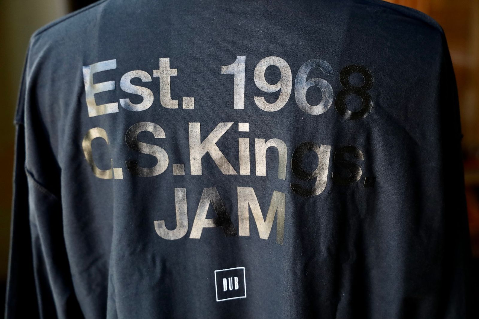 イズネスミュージック 25AW DUB EST LONG SLEEVE T-SHIRT (IMP6_15_DUBESTLS01) BLACK
