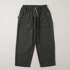 S.F.C 25FW エスエフシー CASHMERE WOOL DOUBLE KNEE PANTS(SFCFW25P08)Grey M★11月22日(土)発売！