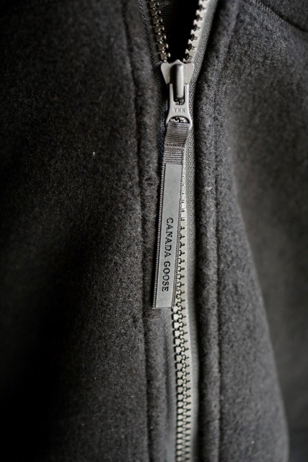 カナダグース メンズチリワックフリースボンバー ブラックレーベル Chilliwack Fleece Bomber Black Label(7220MB)Black☆新作発売！