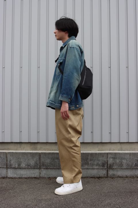 Graphpaper Selvage Denim Trucker Jacket style.2022.7.31