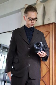 アプレッセ 2026 STYLE2 Wool Flannel Jacket(26AAP-01-25)BROWN☆9月19日(土)発売！