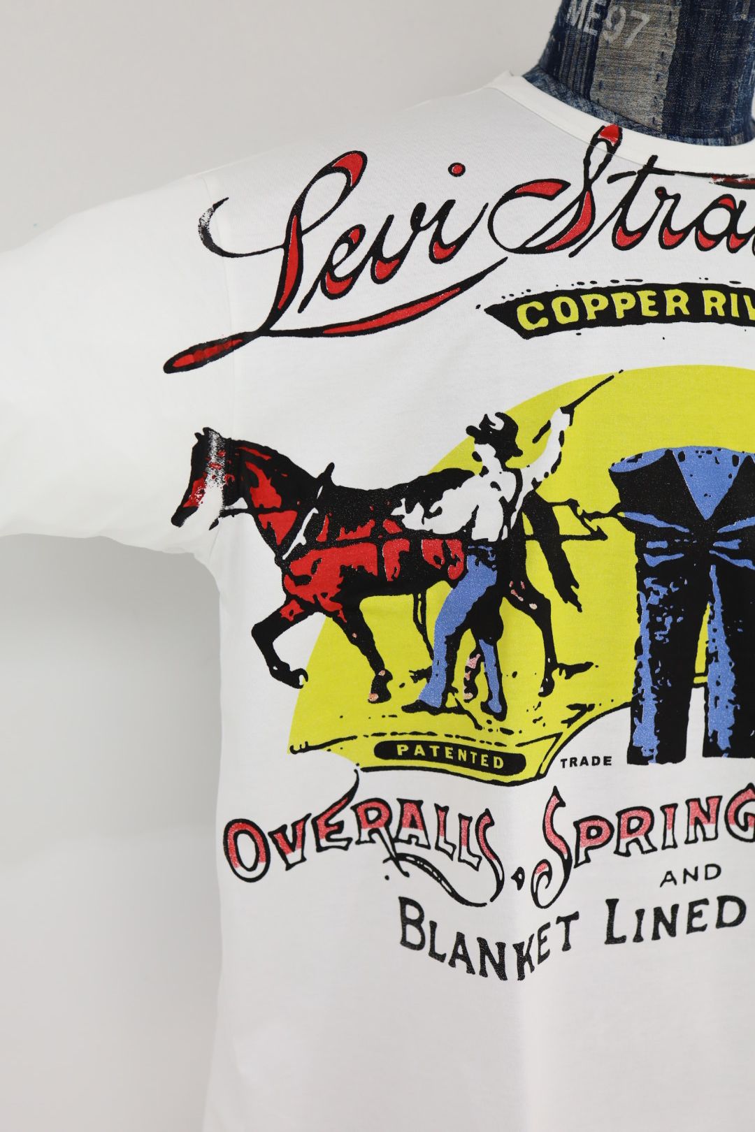 アイジュンヤワタナベマン 26SS Levi'sWネーム プリントTシャツ(WQ-T911-100)WHITE☆5月15日(金)発売！