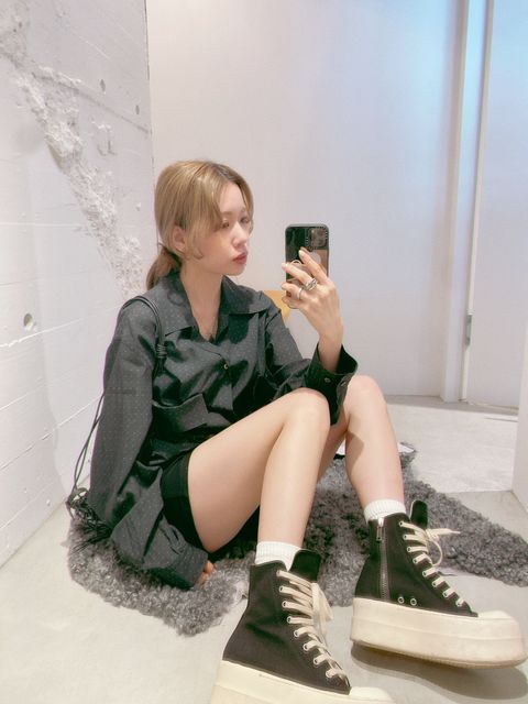 YOKE 24SS PIXEL LOW PLAID OPEN COLLAR SHIRT style.2024.5.9