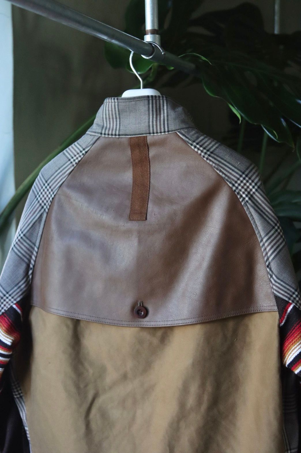 ジュンヤワタナベマン 22FW Jay Kayコラボ スウィングトップブルゾン(WJ-J030-051)BROWN/BLACK/BEIGE x BROWN