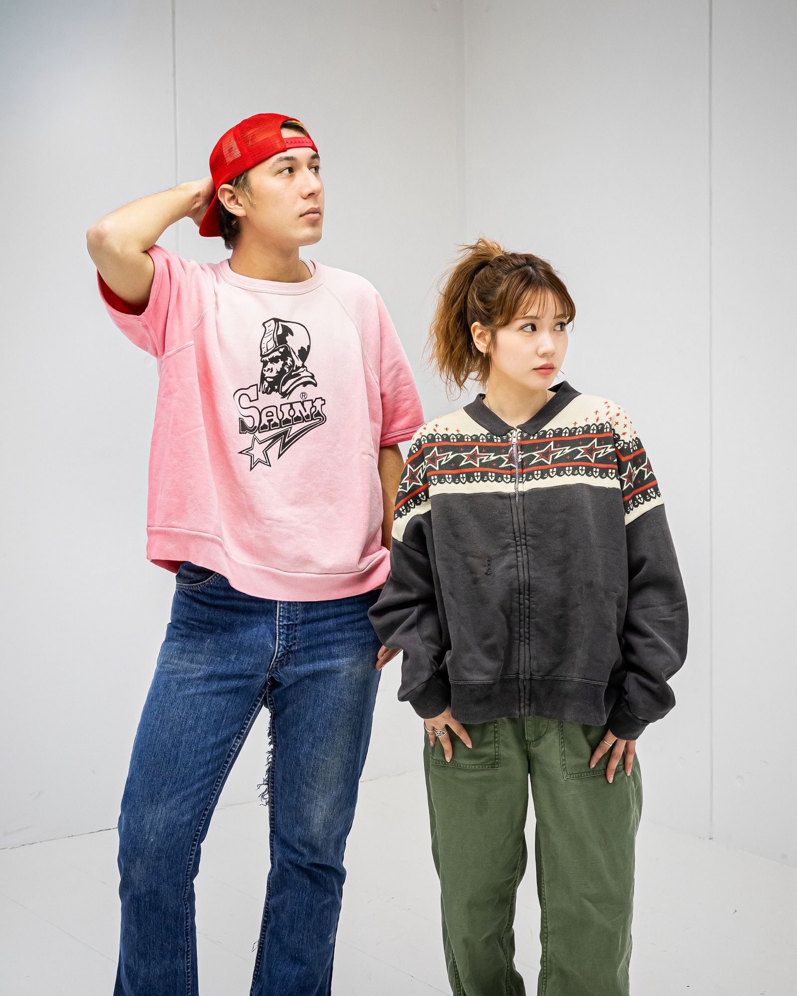 セントマイケル 新作BAPE_ZIP CARDIGAN syle.2026.2.6