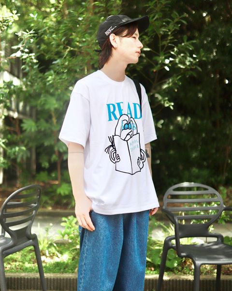 FreshService フレッシュサービス 23AW AS ×FS CORPORATE S/S TEE"READ"スタイル