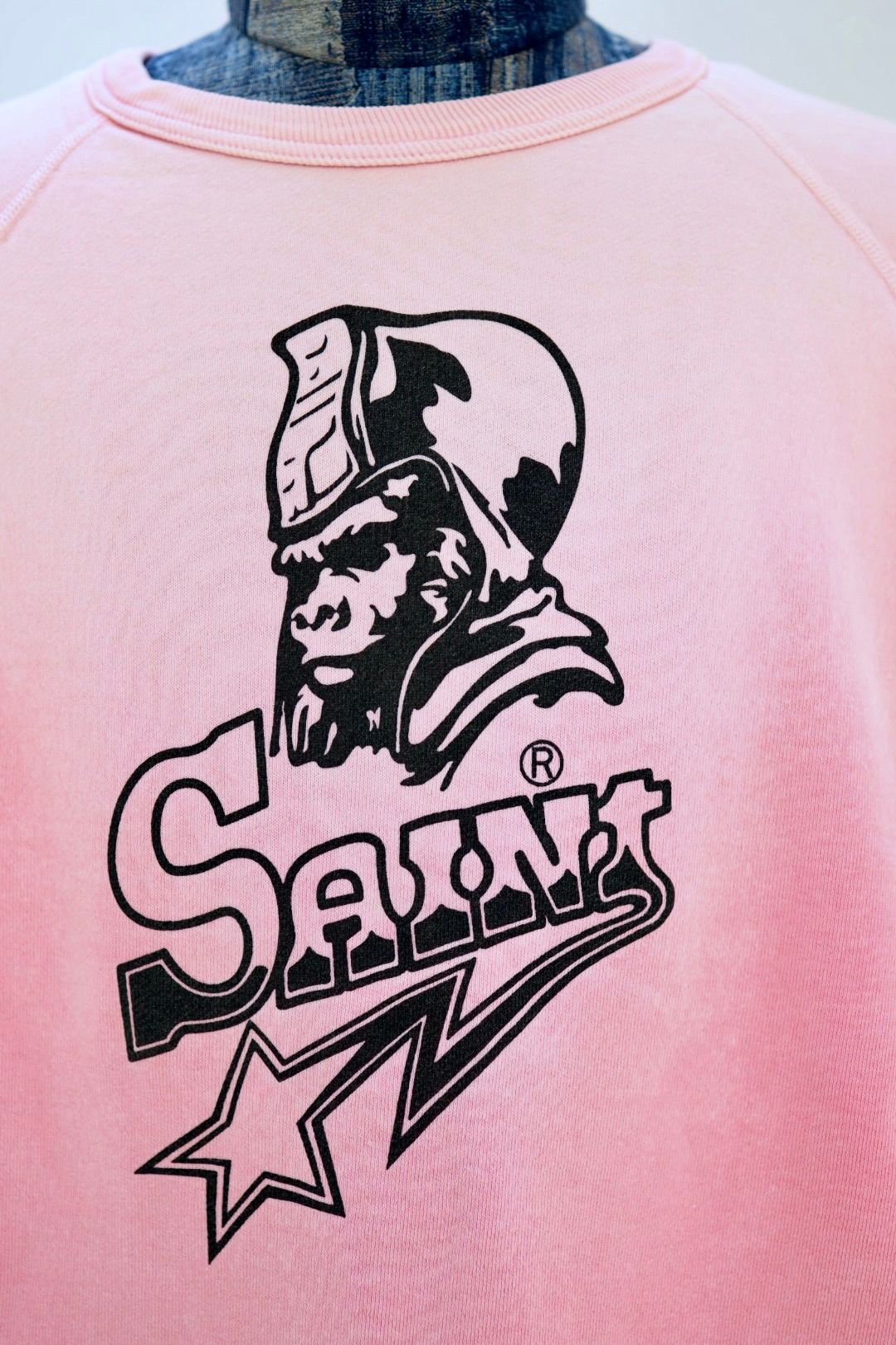 セントマイケル 26SS BAPE_SS CRW N SWT/SNT STAR(SM-MK8-0000-C51)PINK☆2月7日(土)10:00発売！
