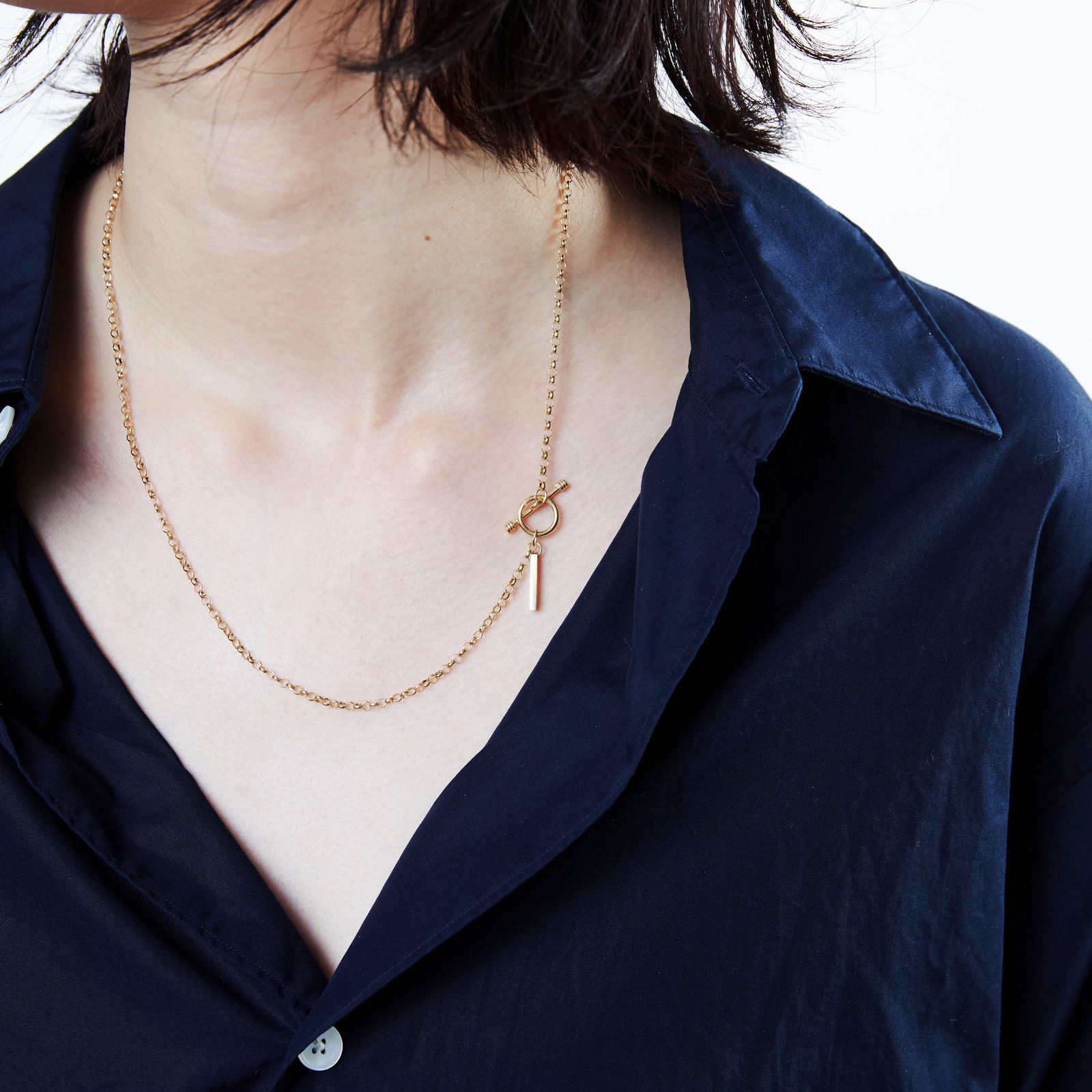 XOLO JEWELRY ネックレス / Round Link Necklace(XON40-50G)★11月15日(土)発売！