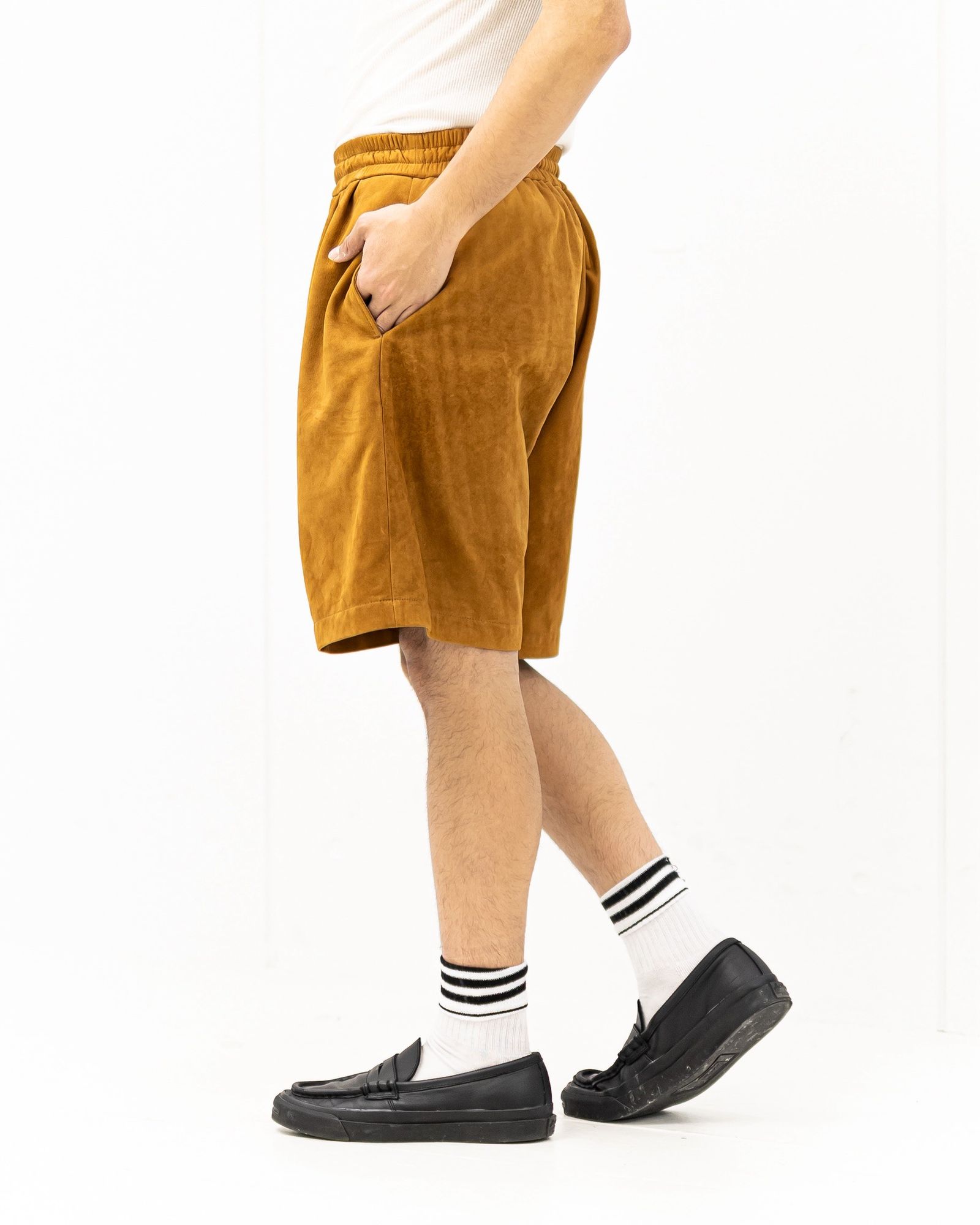 Graphpaper Cow Nubuck Leather S/S Oversized Regular Collar Shirt 2月28日(土)新作発売！