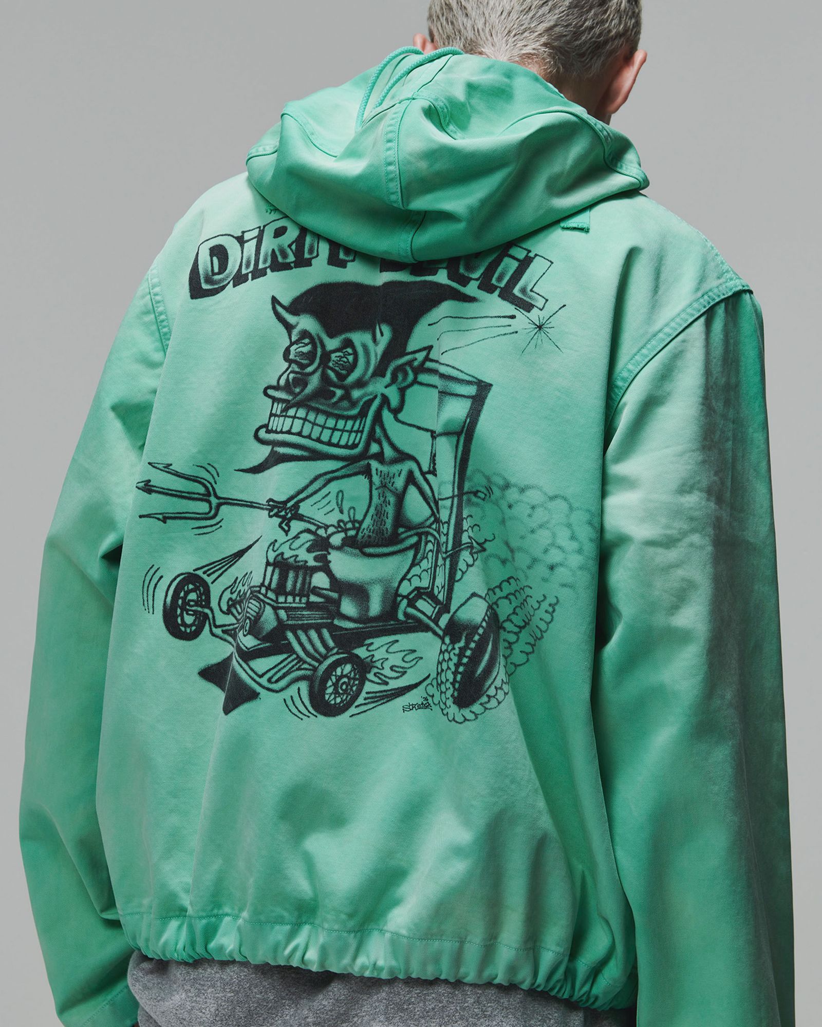 BOW WOW 26 New Year Release Items バウワウ SKETCH DEVIL SALVAGE PARKA AGED(BW261-SDSP) GREEN☆1月2日11:00発売！