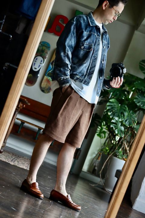 A.PRESSE 22SS Two Tuck Shorts Style.2022.4.22.