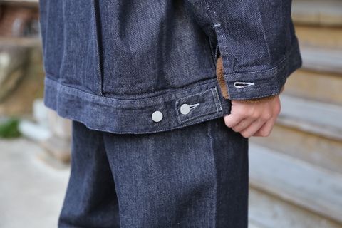 Graphpaper Colorfast Denim Blouson&Colorfast Denim Two Tuck Pants"INDIGO"Style.2020.11.13.