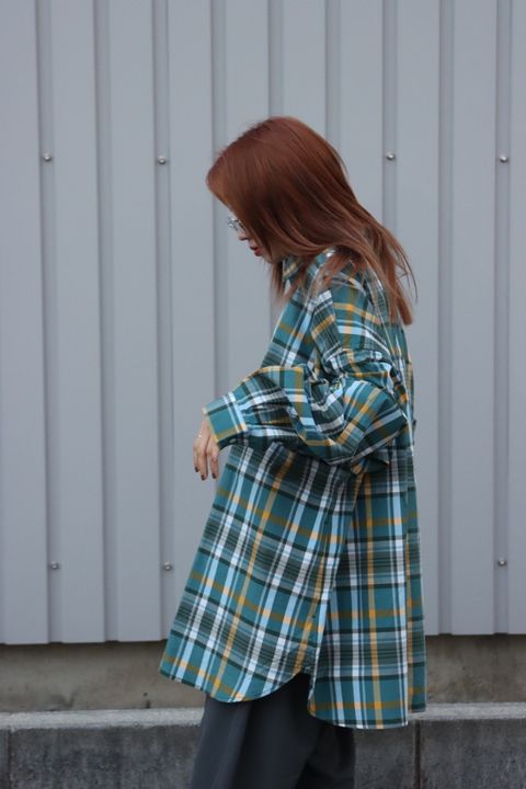 FreshService 22AW CORPORATE CHECK REGULAR COLLAR SHIRT style.2022.10.29
