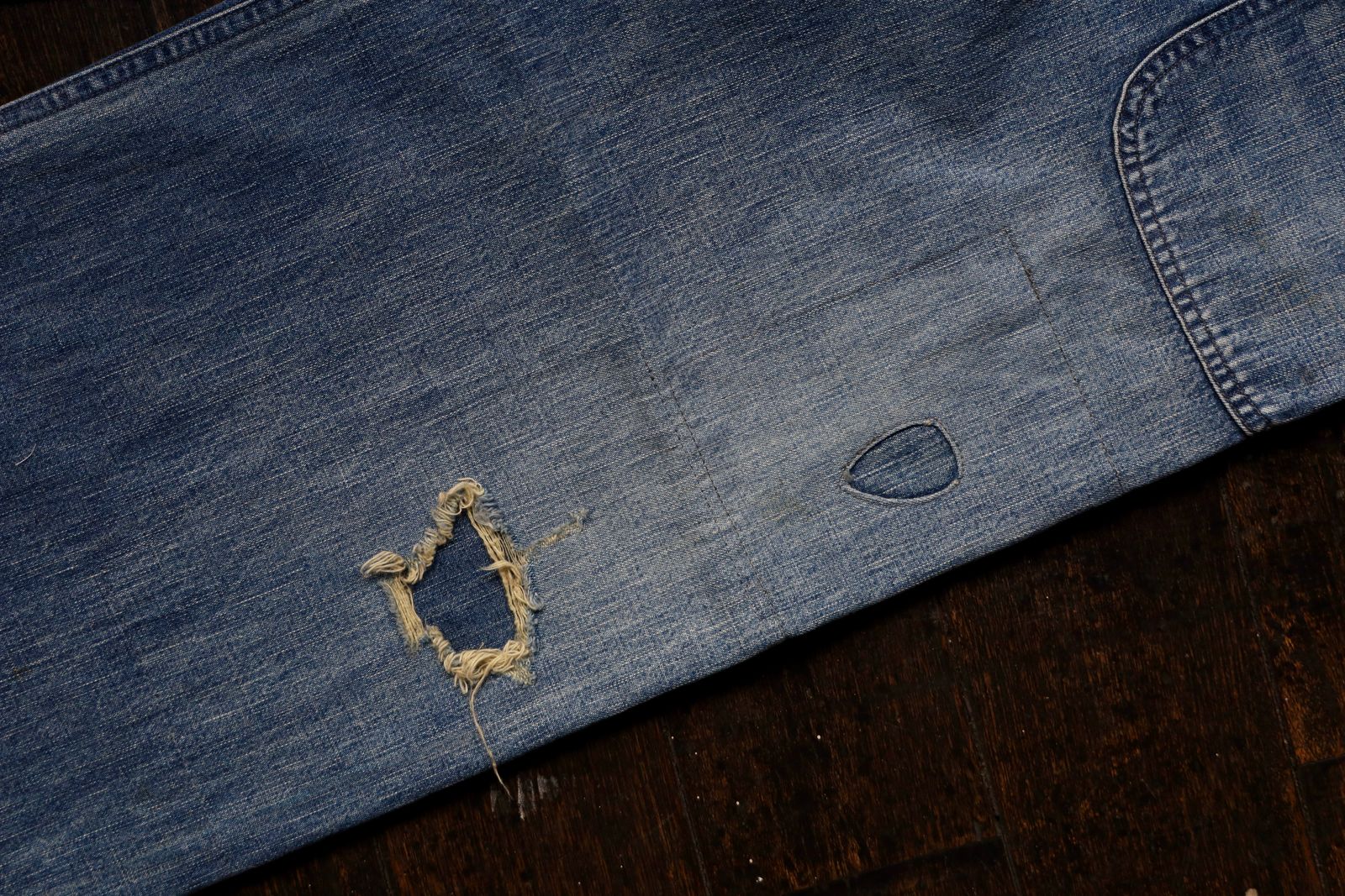 BOW WOW バウワウ USN M44 DUNGAREE TROUSERS(BW251-U4DTS)INDIGO AGING