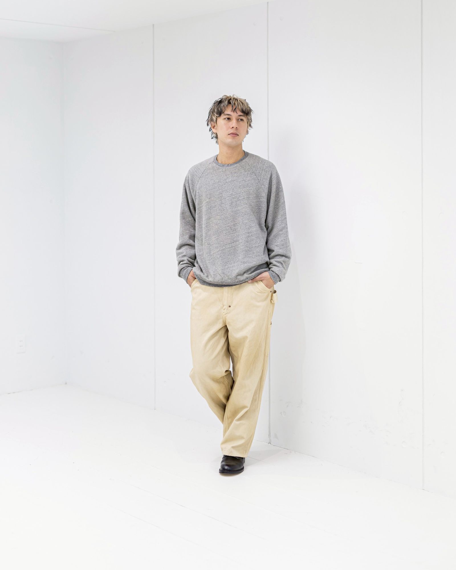 A.PRESSE 新作Vintage Light Weight Reversible Sweatshirt1月24日(土)新作発売！