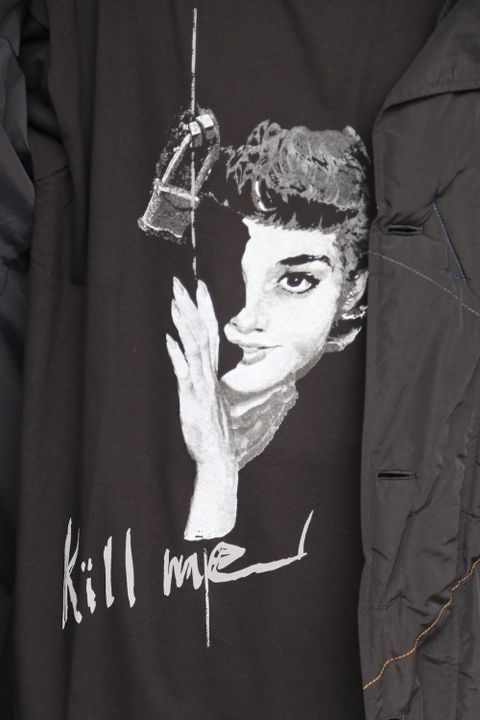 yohji yamamoto 21ss 新作「kill me 」BIG長袖PT style.2020.12.11.