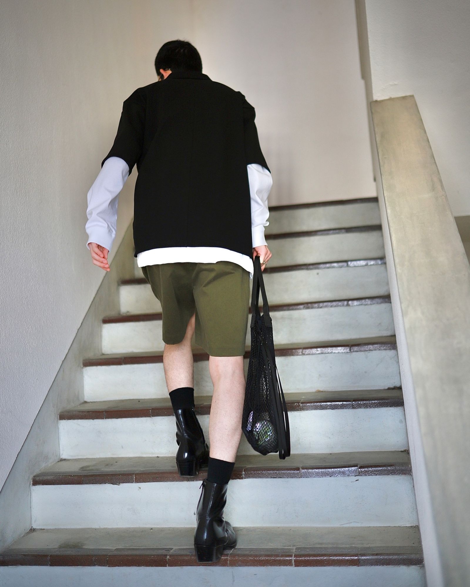 ATON エイトン23SS SUPIMA AIR KANOKO POLO SHIRTSスタイル