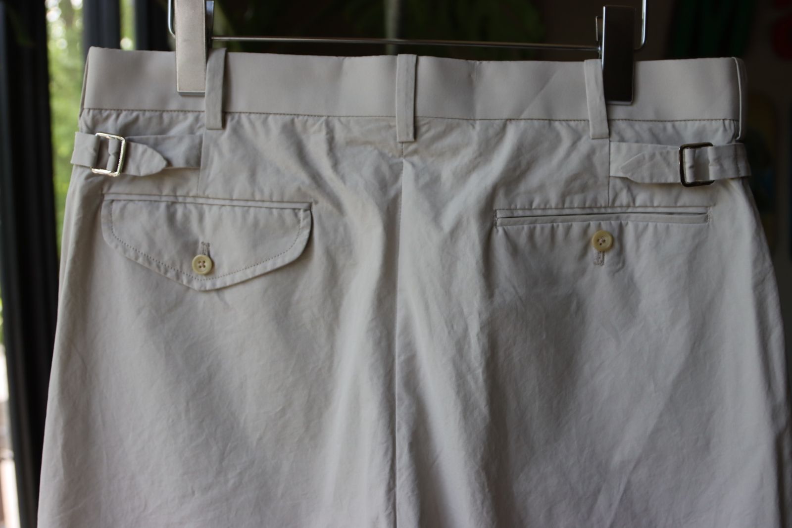 アプレッセショーツHigh Density Weather Cloth Shorts (23SAP-04-04H)ECRU