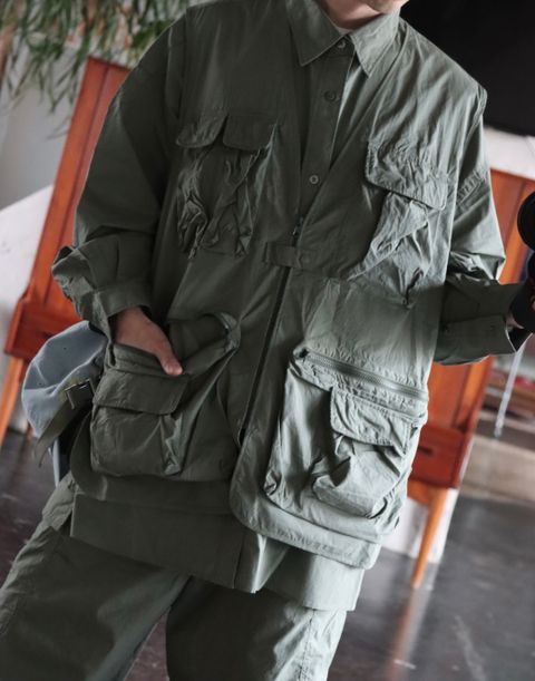 FreshService 22SS TYPEWRITER TACTICAL VEST"SAGE"style.2022.3.12.