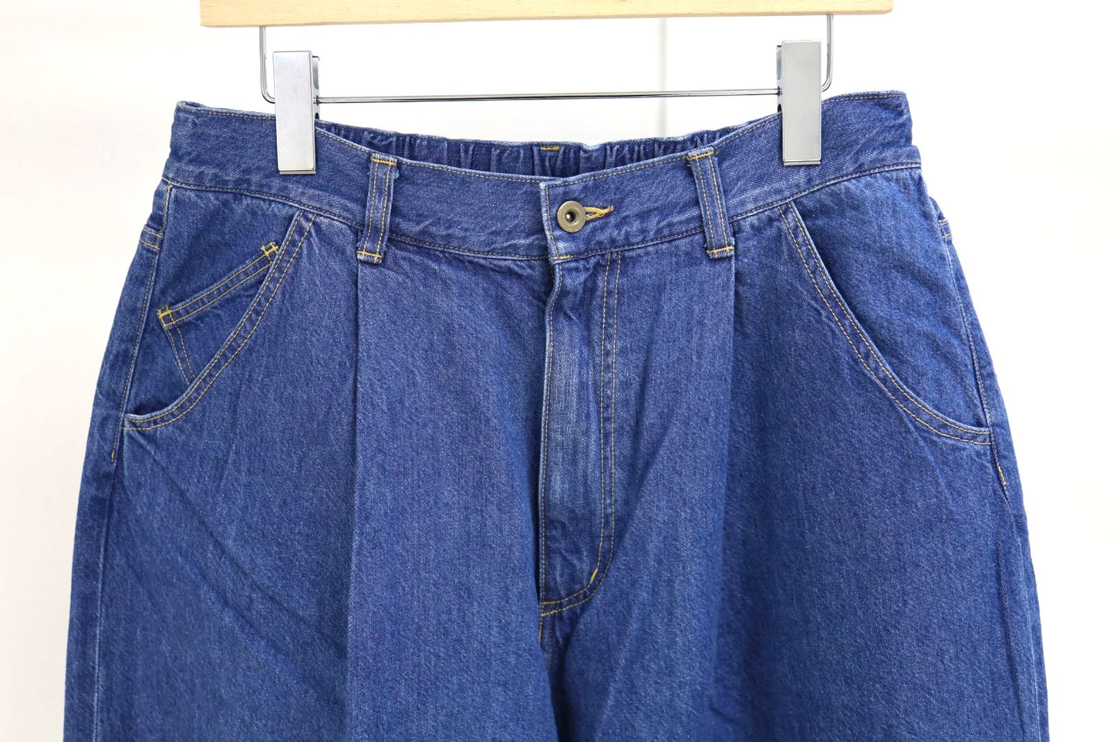 イズネス 26SS パンツ 5-Pocket Balloon Pants /Enzyme Wash(26SS_34_1006AWBALOON5PK01-2)INDIGO ENZYME WASH☆新作発売！