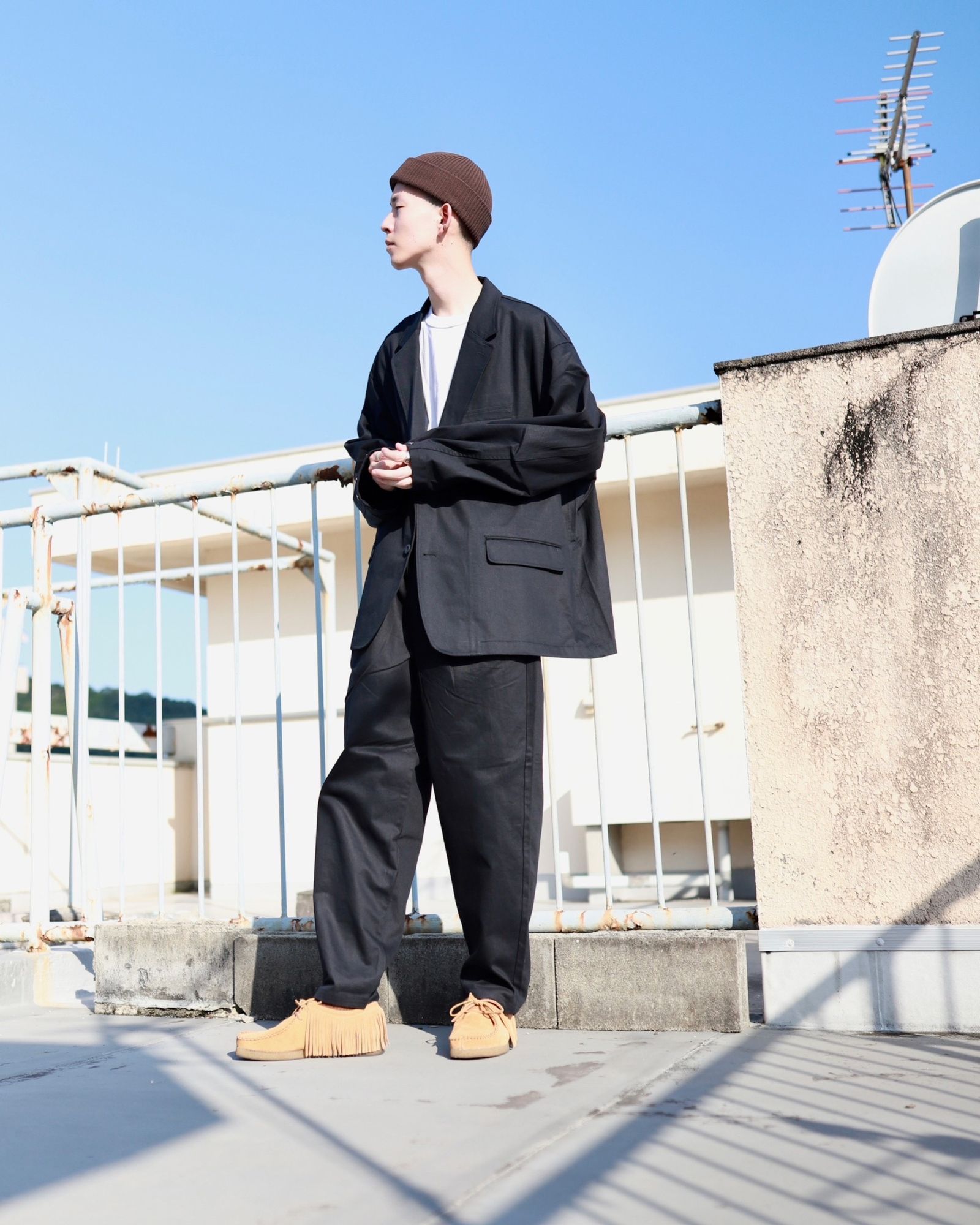 CORPORATE CHINO セットアップ-