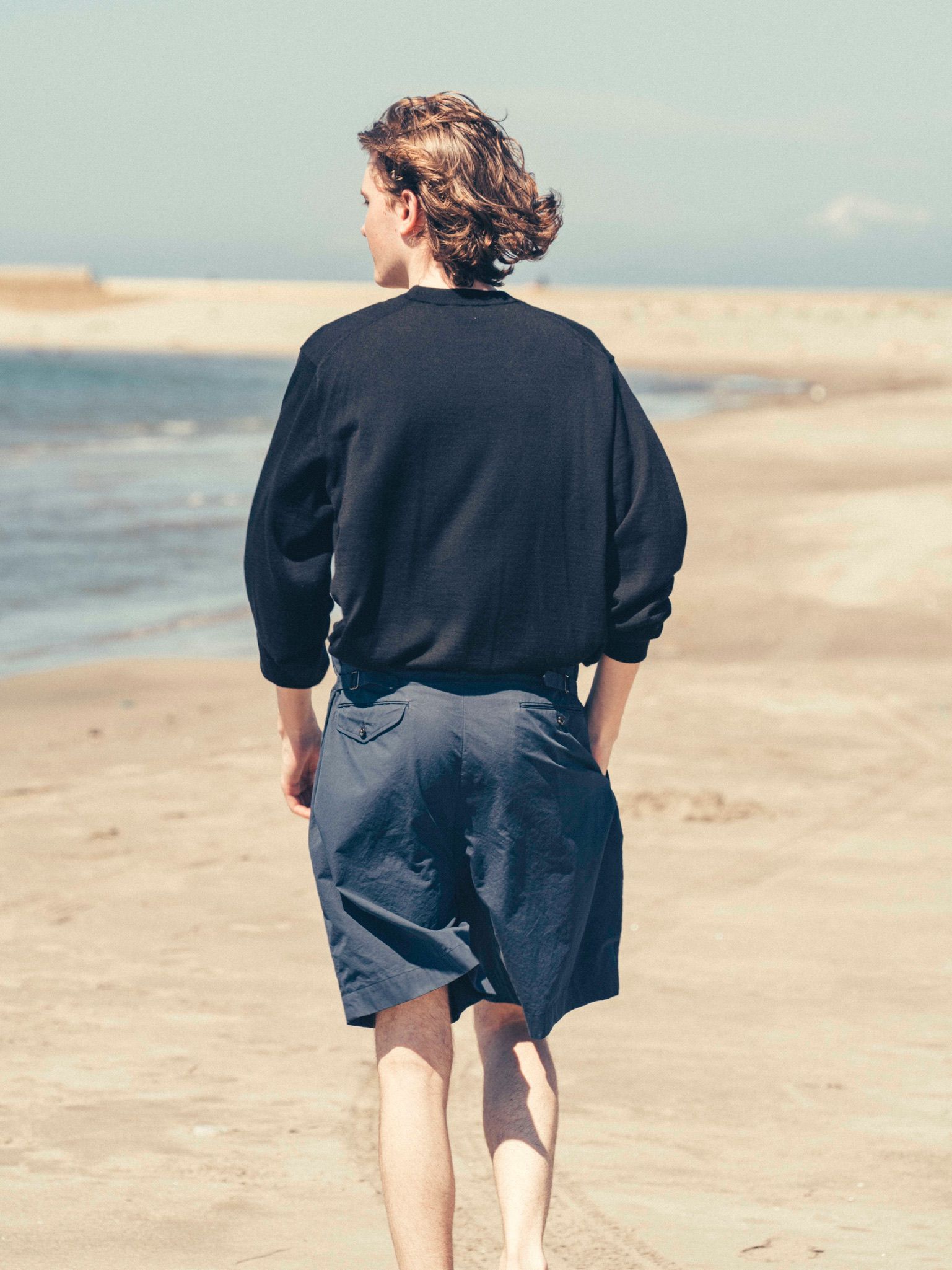 アプレッセショーツ High Density Weather Cloth Shorts (23SAP-04-04H)NAVY