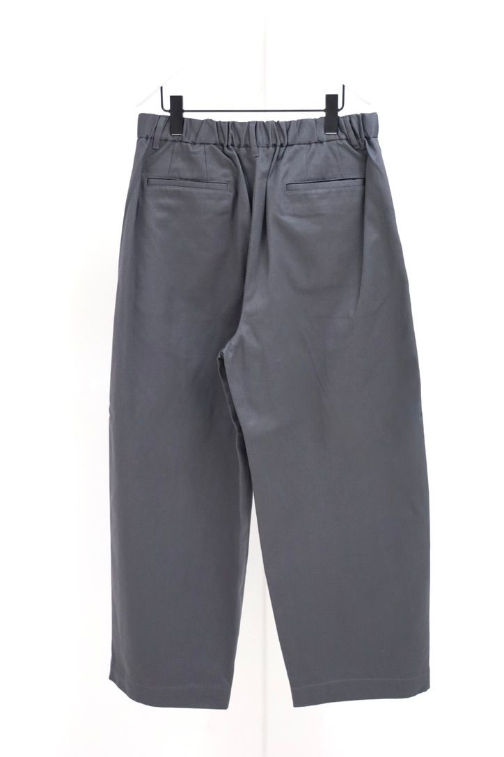 グラフペーパー Westpoint Chino Wide Tapered Trousers(GM263-40166B)C.GRAY☆8月15日(土)発売！