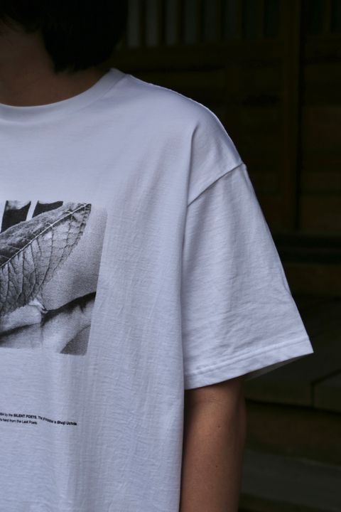 Graphpaper POET MEETS DUBWISE for Graphpaper Oversized Tee “WORDS AND SILENCE” style.2021.4.17.