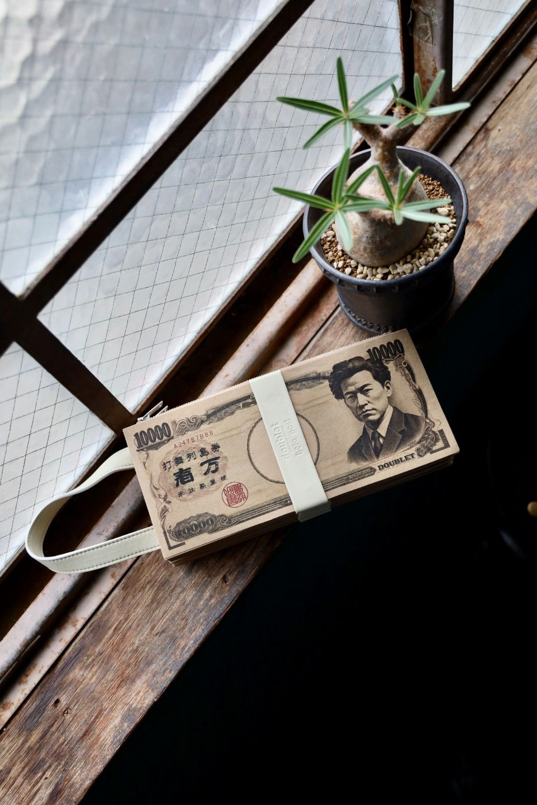 doublet 25AW CASH STACK CLUTCH BAG(25AW77BG63)BROWN☆7月12日(土)発売！