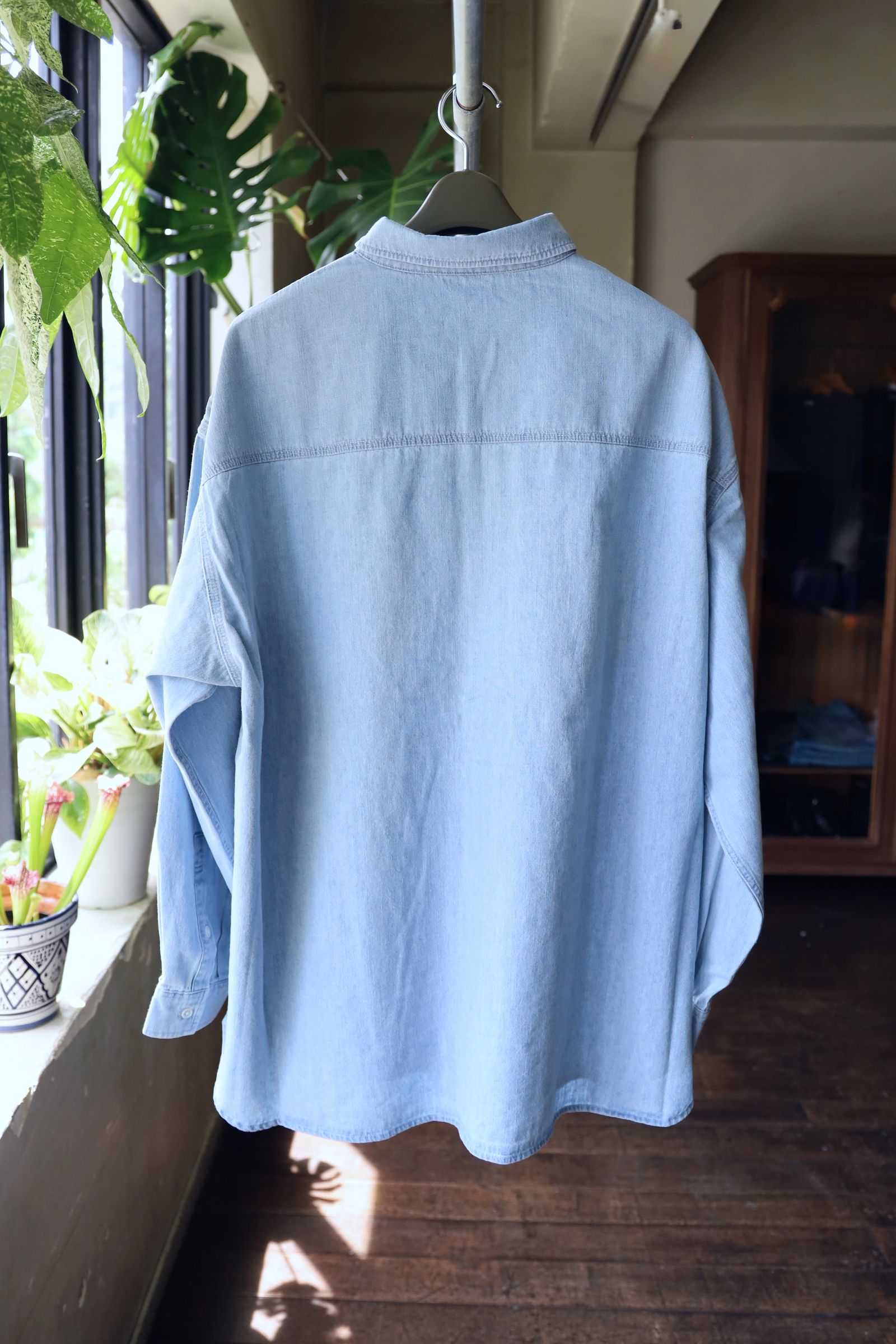 フレッシュサービス LIGHT DENIM L/S SHIRT (FSC252-50045)LIGHT FADE☆6/21(土)発売！