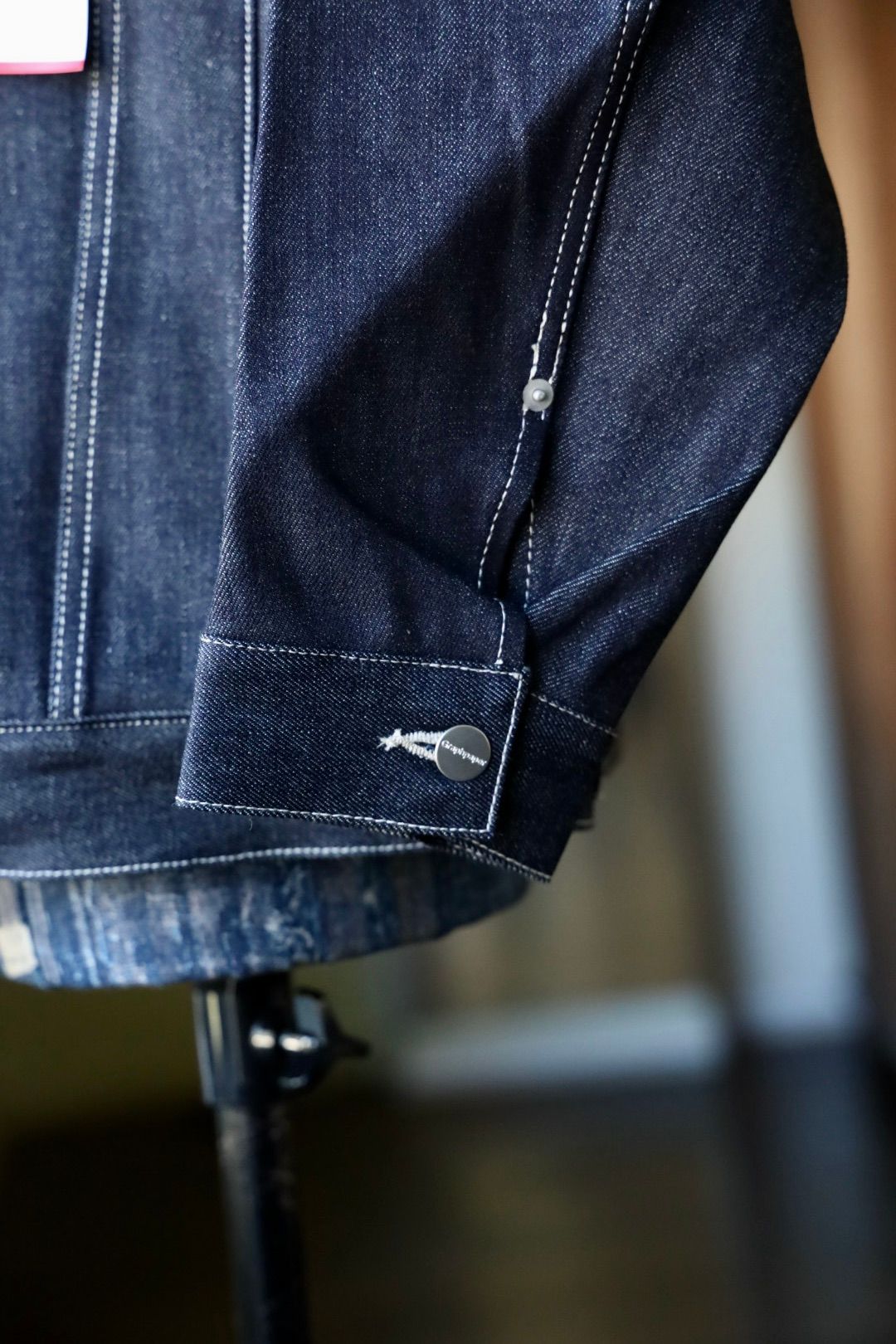 グラフペーパー 25AW Selvage Denim Trucker Jacket(GM253-20055RB)INDIGO_RIGID☆7月26日(土)発売！