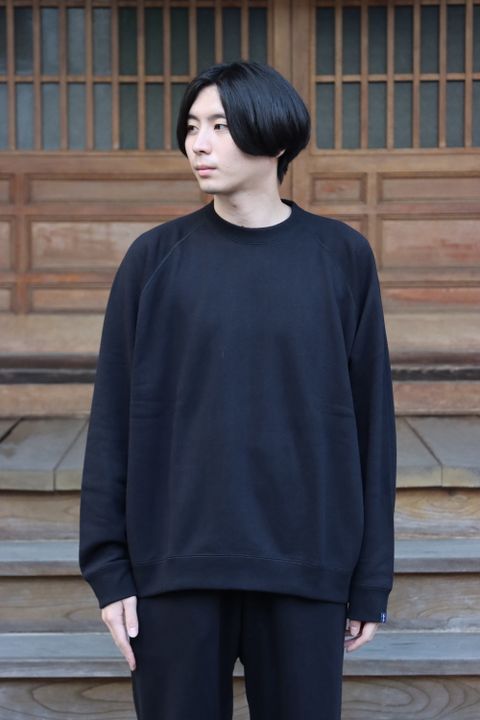 LOOPWHEELER for Graphpaper Raglan Sweat(GU213-70172B) style.2021.9.19