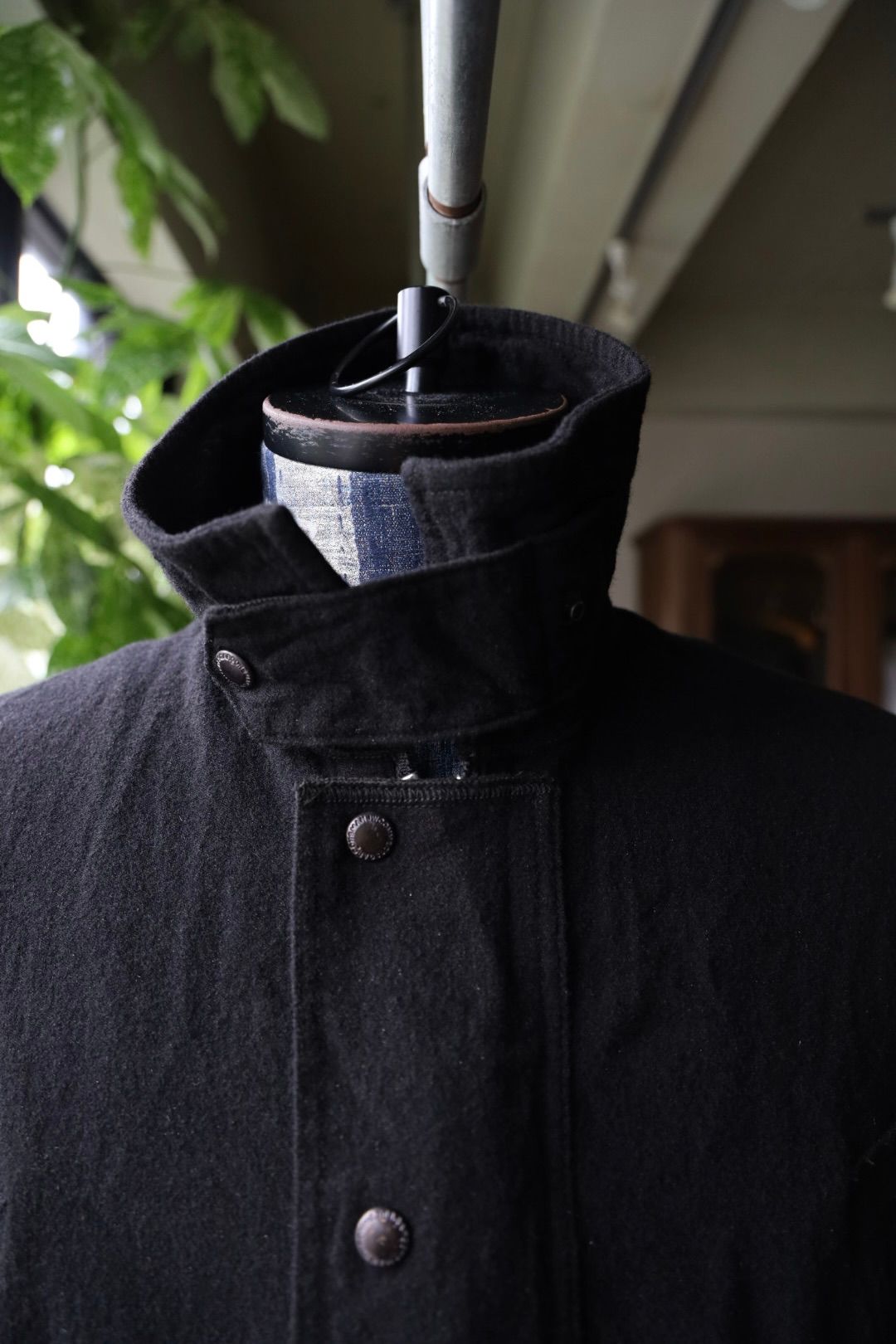 ジュンヤワタナベマン FILSON Wネームウールアクリルツイルジャケット(WP-J012-051)BLACK