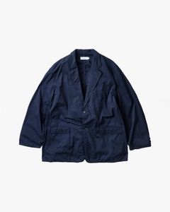 グラフペーパー 26SS Garment Dyed Typewriter Oversized Jacket(GU261-20099B)NAVY☆3月7日(土)発売！