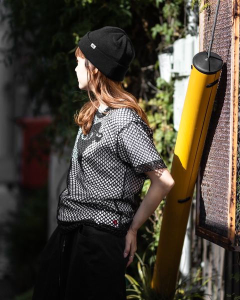 PLAY COMME des GARCONS 新作BLACKエンブレムメッシュTシャツ style.2025.12.6