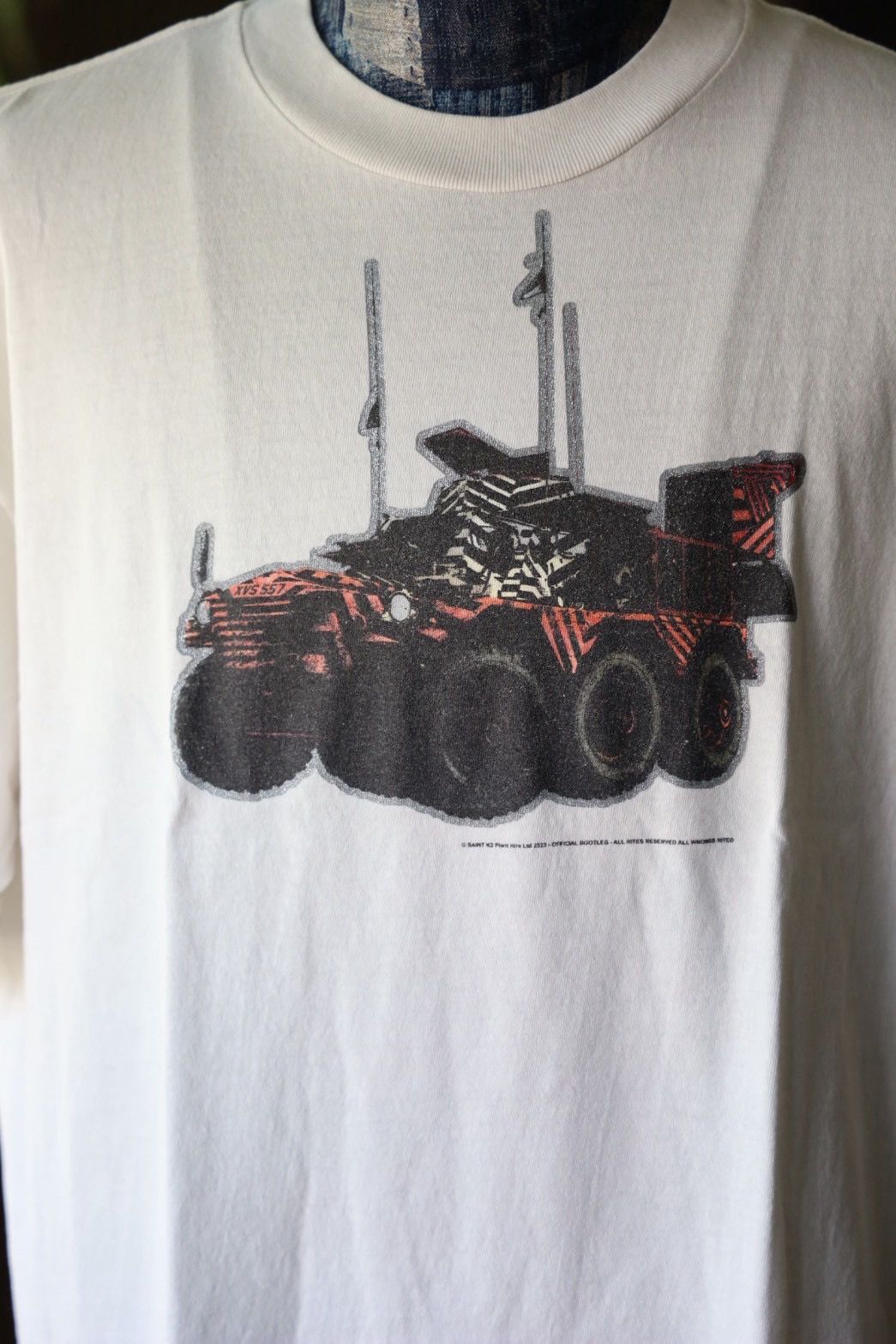 セントマイケル Tシャツ ICECREAM KK_SS TEE(SM-HR1-0000-C15)WHITE