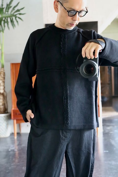 COMME des GARCONS HOMME 梳毛天竺ニットスタイル.2025.9.5.