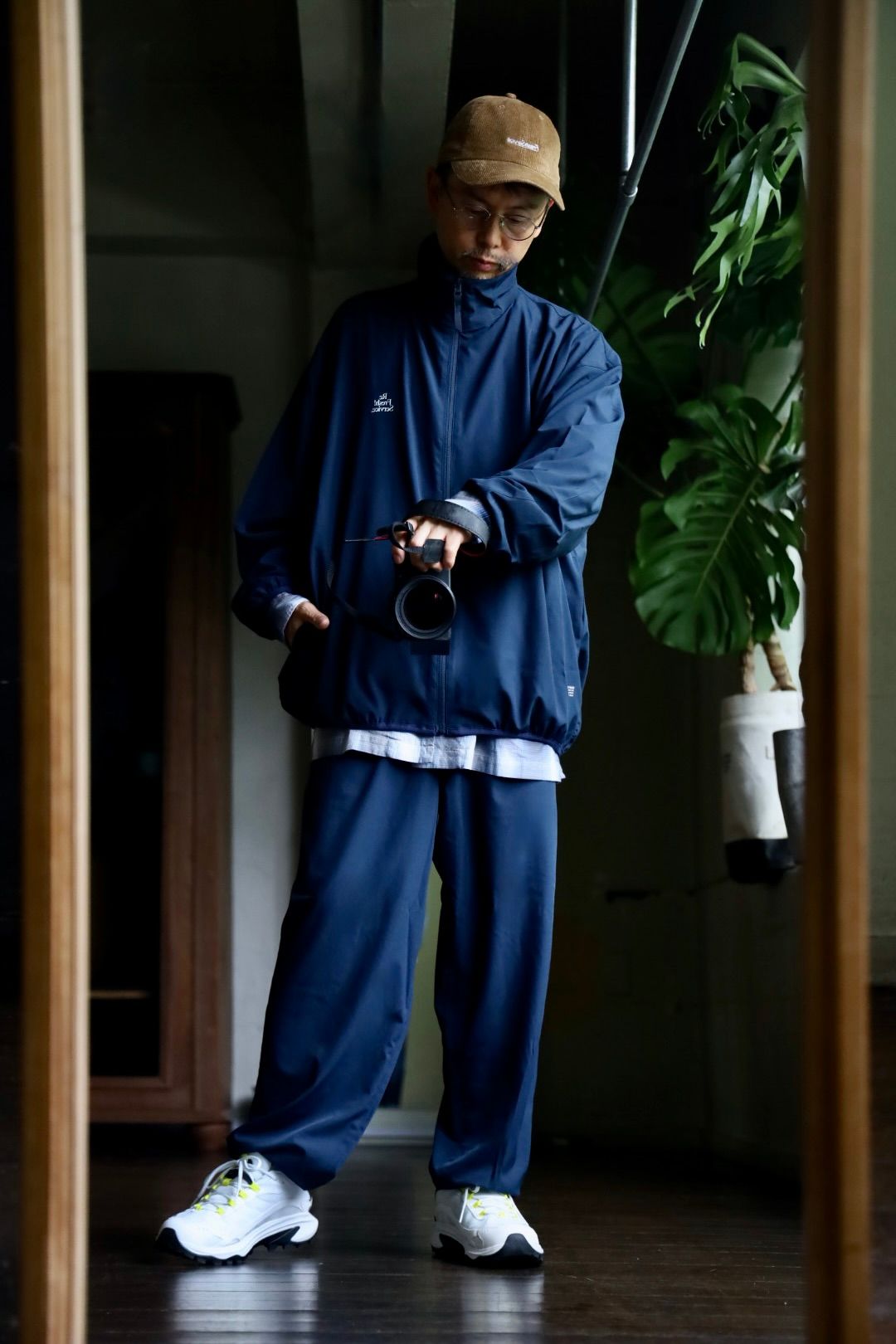 ReFresh!Service.フレッシュサービス “UTILITY PACKABLE SUIT”(NAVY)