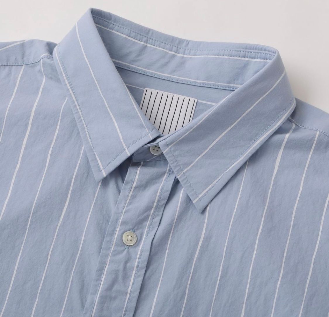 S.F.C 24SS エスエフシー SFC STRIPE SHIRT(SFCSS24S02)Sax☆2月24日(土)発売！