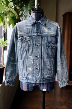 ファンダメンタル デニムジャケット DENIM JACKET 7YR WASH (FA25-JK13H)INDIGO